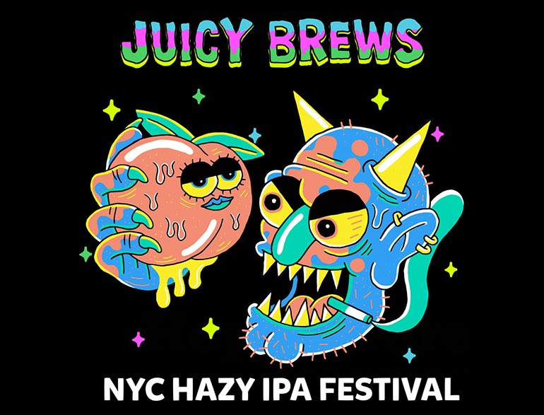 juicy brews festival logo