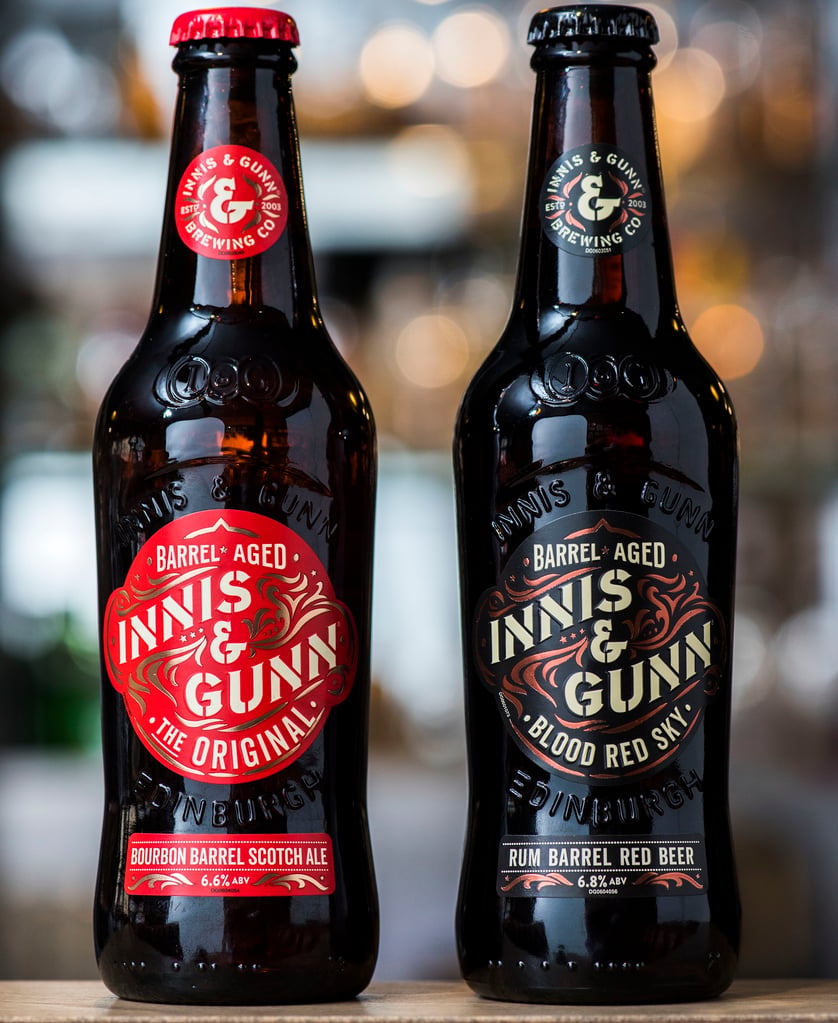 Innis & Gunn New Look After Rebrand