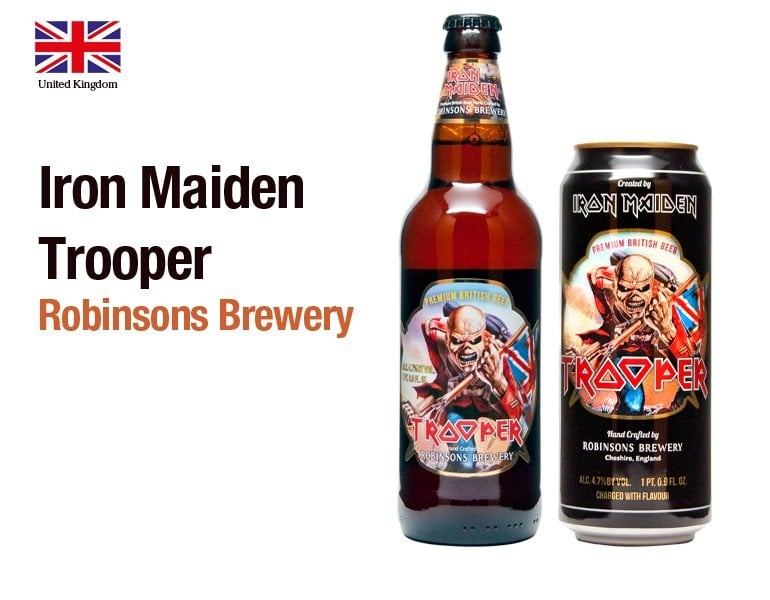 Iron Maiden Trooper by Robinsons Brewery