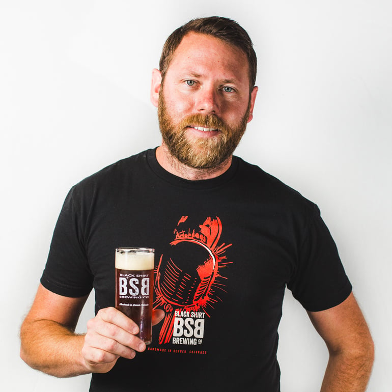 Co-founder and head brewer Branden Miller.