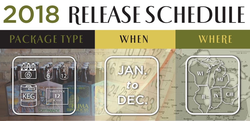 Short's Brewing Beer Release Schedule