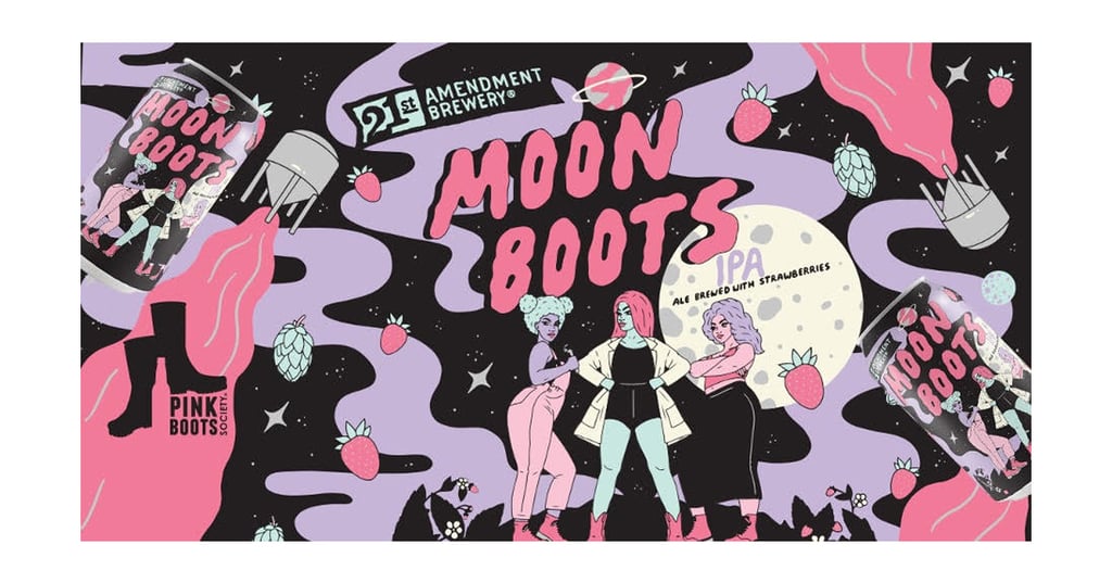 21st Amendment Brewery Advocates for Advancement of Women in Craft Beer Industry with Nationwide Release of Moon Boots IPA