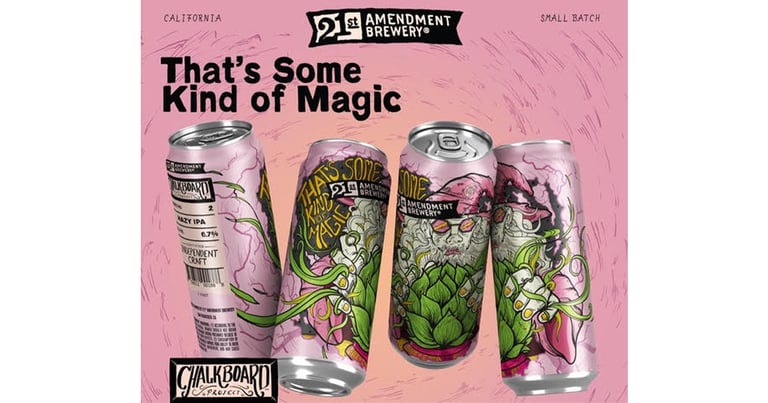 21st Amendment Brewery Celebrates Return of SF Giants Baseball with New Release That’s Some Kind of Magic
