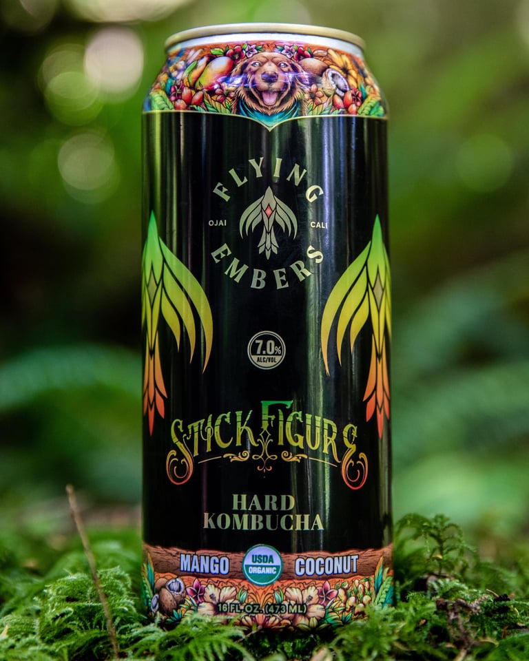 Flying Embers Hard Kombucha Unveils Mango Coconut Flavor