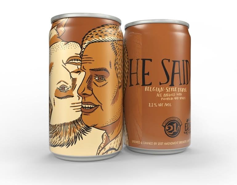 He Said by 21st Amendment Brewery & Elysian Brewing Co.