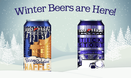 Red Hare Winter Seasonals Are Arriving