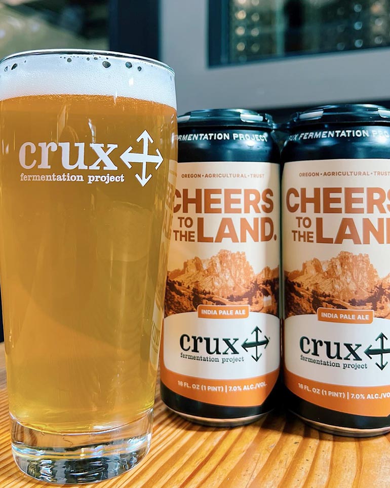 Cheers to the Land by Crux Fermentation Project