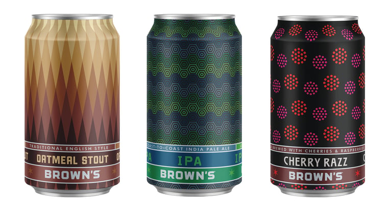 Brown’s Brewing Debuts New Cans
