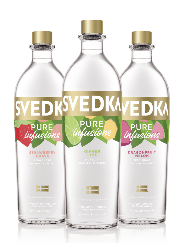 SVEDKA Vodka Launches Pure Infusions Line