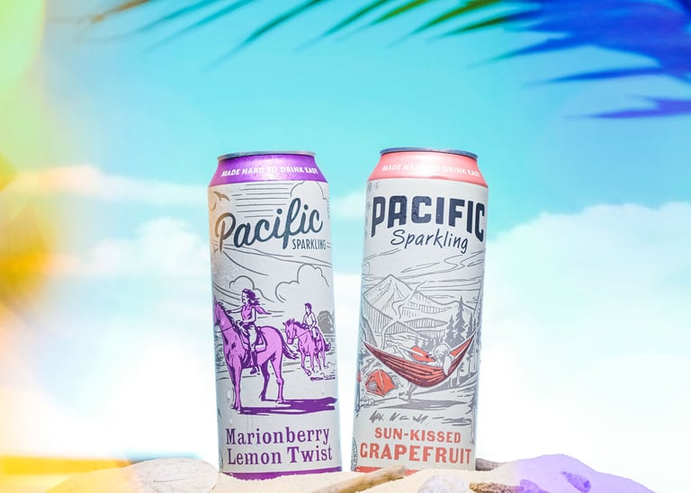 Pacific Sparkling Releases Sun-Kissed Grapefruit and Marionberry Lemon Twist Flavors
