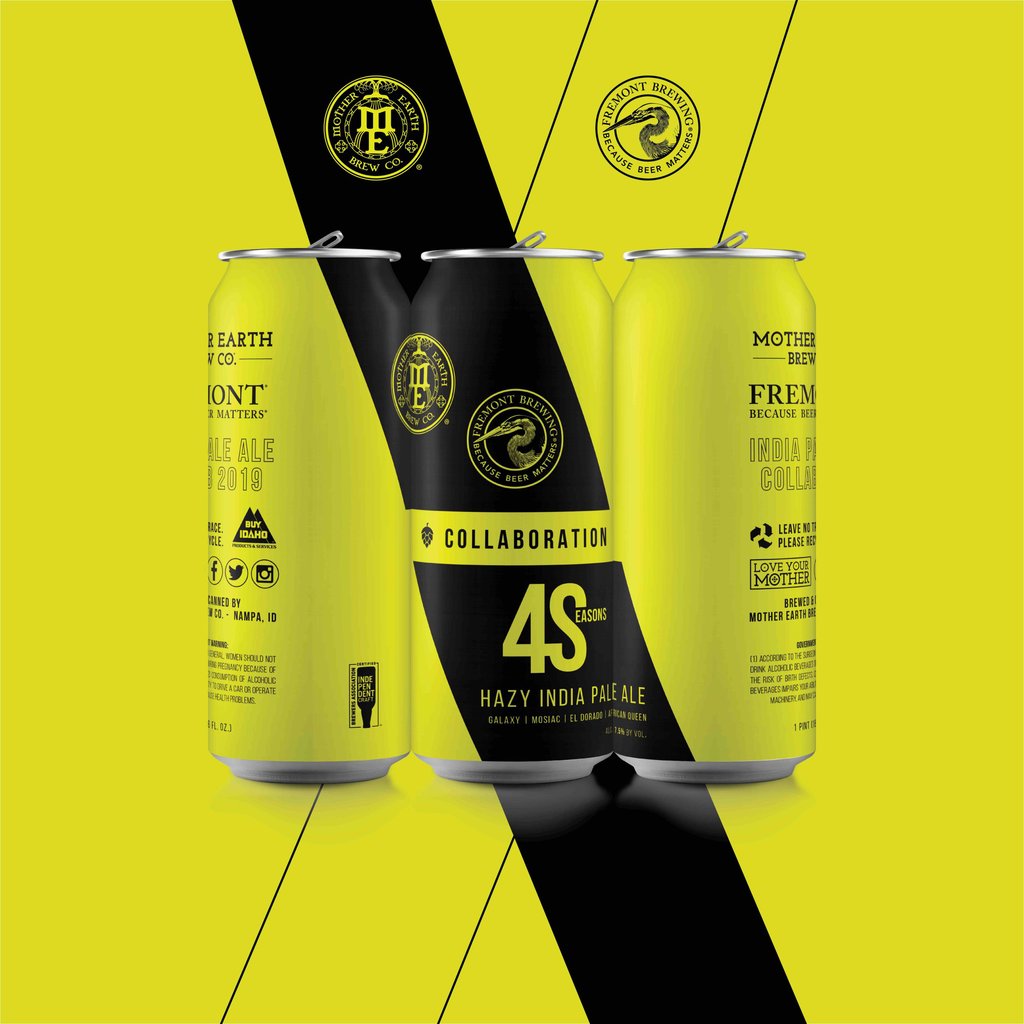 Mother Earth Brew Co. Collaborates with Fremont Brewing for 4 Seasons Summer Hazy IPA