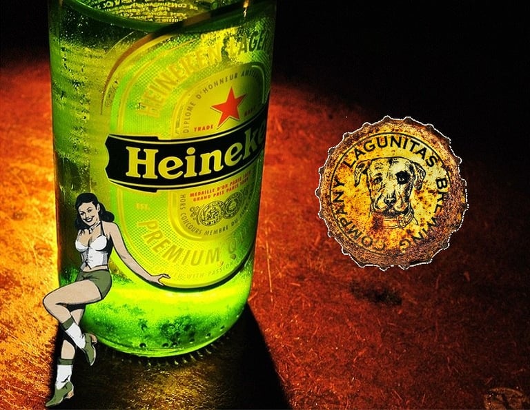 With news of partnerships like Lagunitas and Heineken