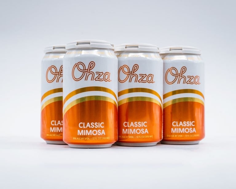 Ohza Unveils First-Ever Mimosas on Draft