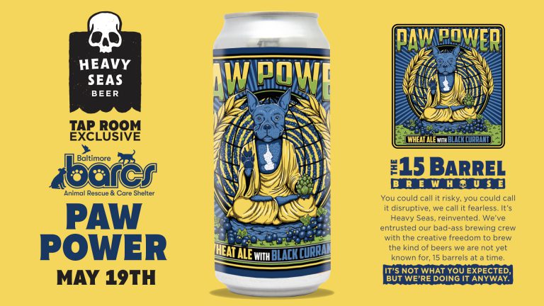 Heavy Seas Beer Collaborates with Baltimore Animal Rescue and Care Shelter for New Beer
