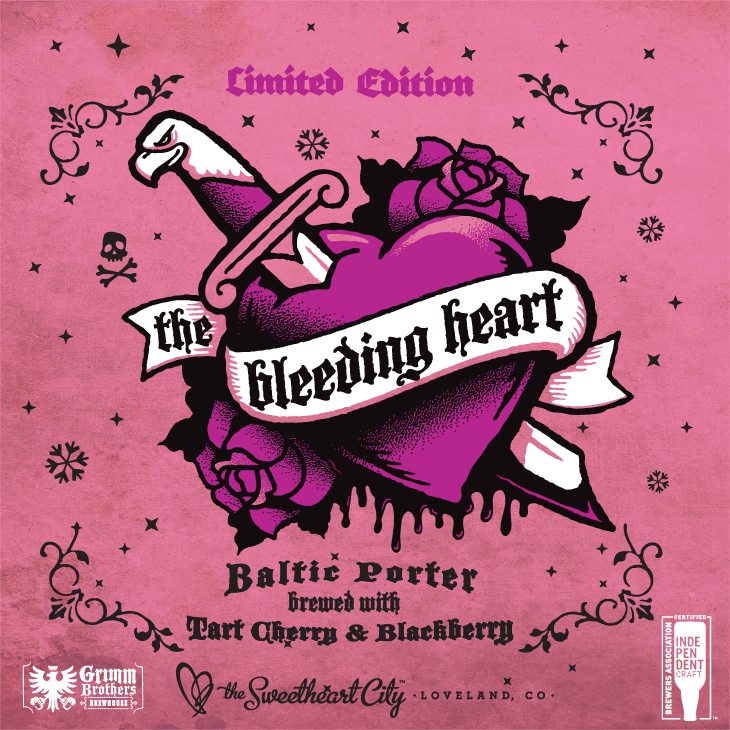 Grimm Brothers Brewhouse The Bleeding Heart Returns for 2019