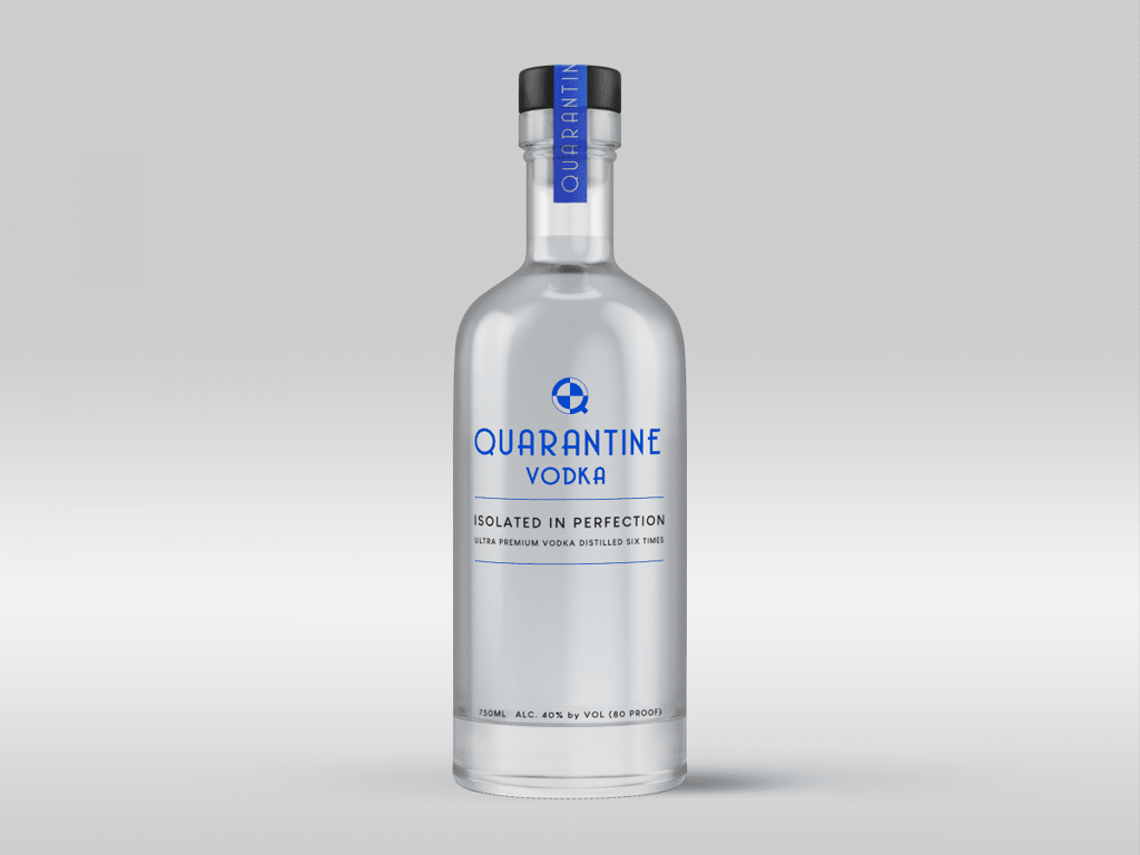 Quarantine Vodka Launches During Lockdown