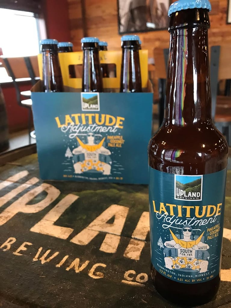Upland Brewing Co. Announces Latitude Adjustment Pale Ale and More