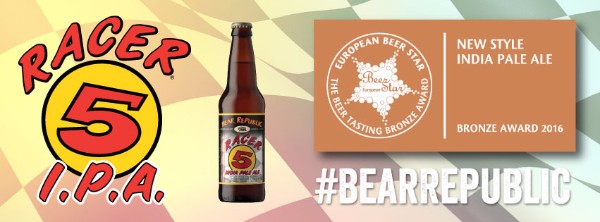 Racer 5 Wins Medal at European Beer Star Competition