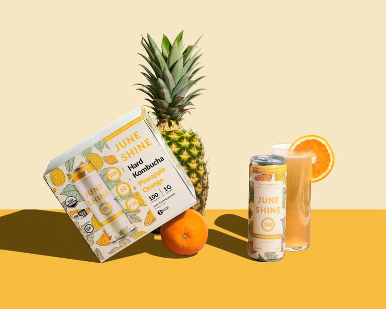 JuneShine Debuts JuneShine100, a 100-Calorie Hard Kombucha