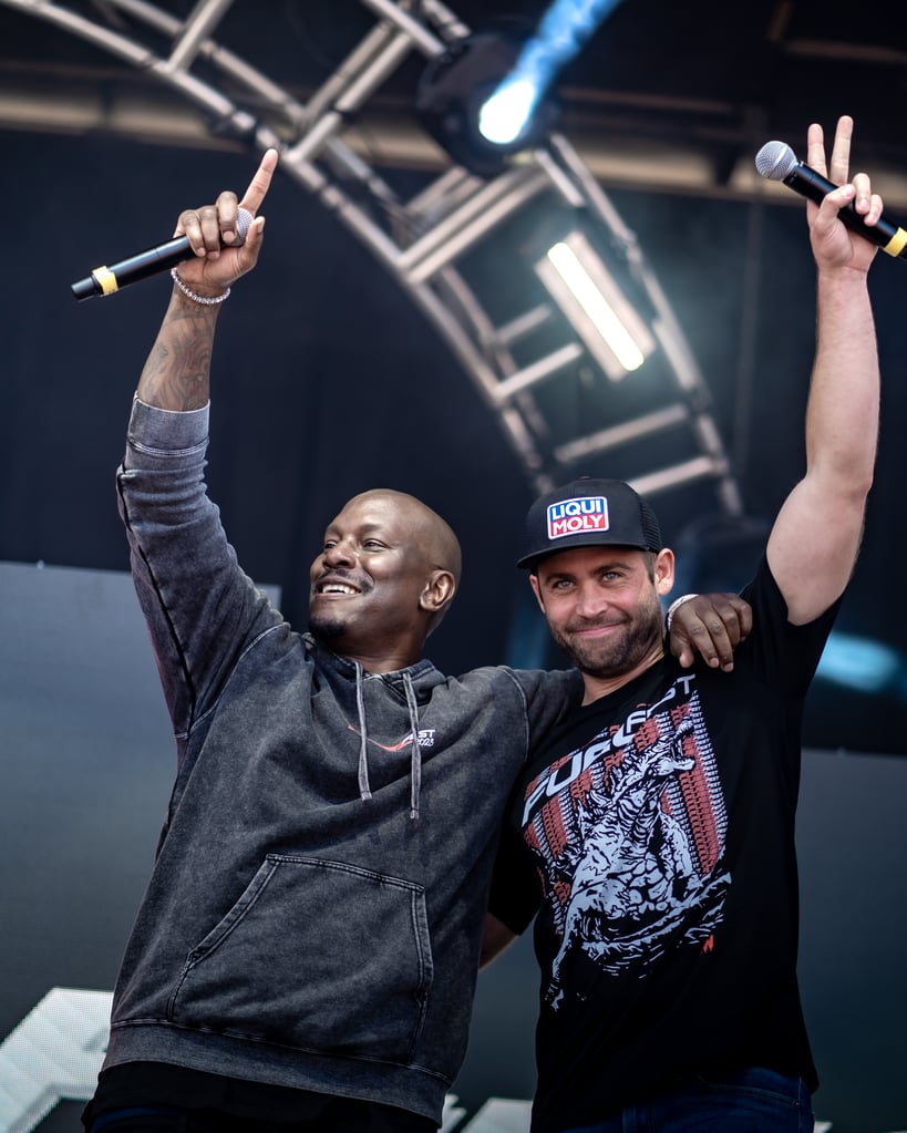 Fast & Furious stars Tyrese Gibson and Cody Walker