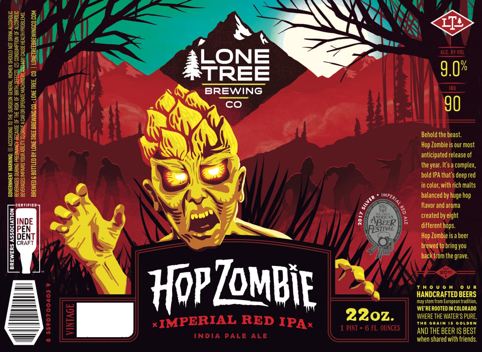 Lone Tree Brewing Co. Announces Seasonal Return of Hop Zombie