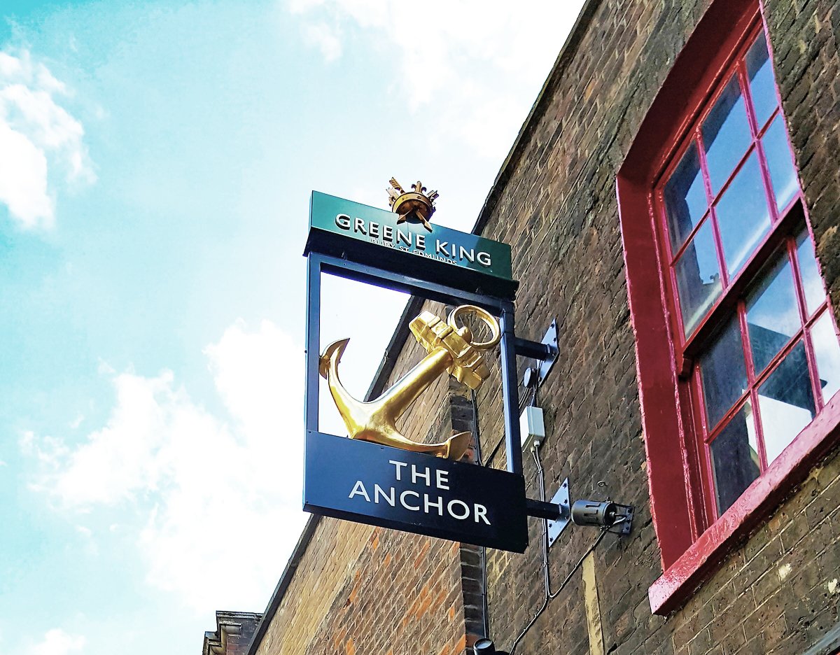 Anchor Bankside sign