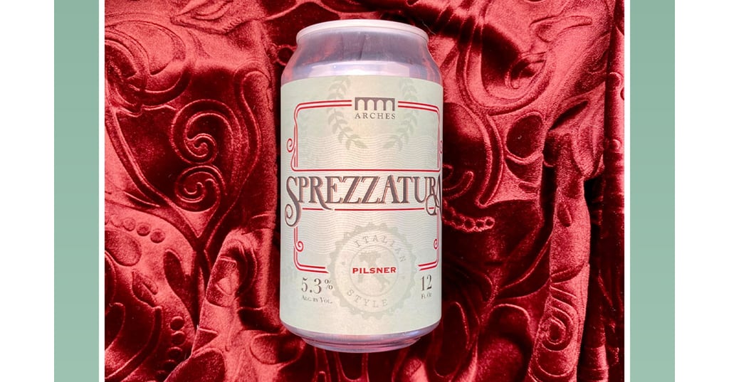 Arches Brewing Sprezzatura Italian-Style Pilsner Returns