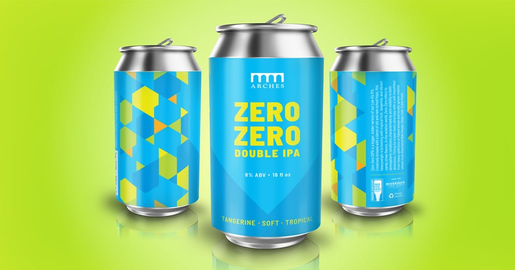 Arches Brewing Releases Zero-Zero Double IPA