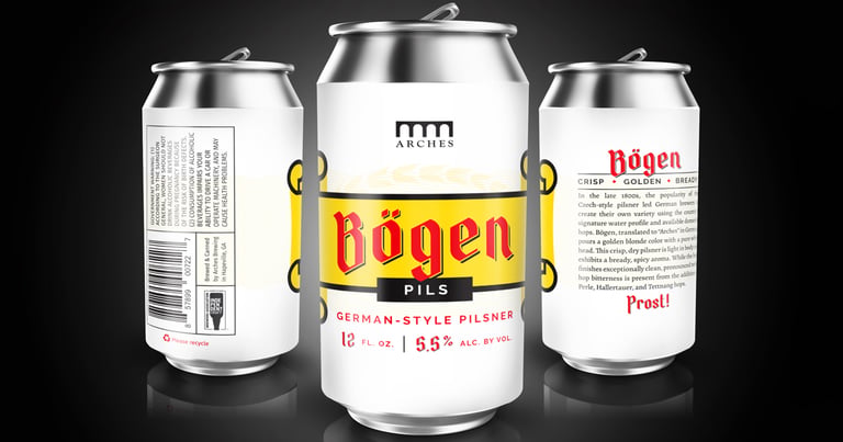 Arches Brewing Debuts New Seasonal Bögen Pils