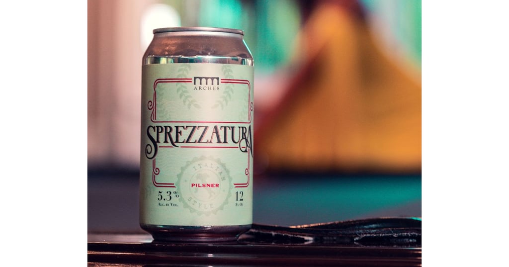 Arches Brewing Sprezzatura Italian-Style Pilsner Returns