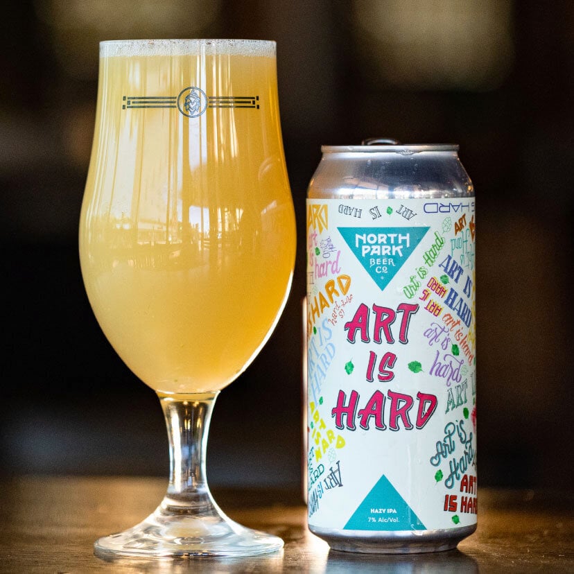 norht park beer co. art is hard