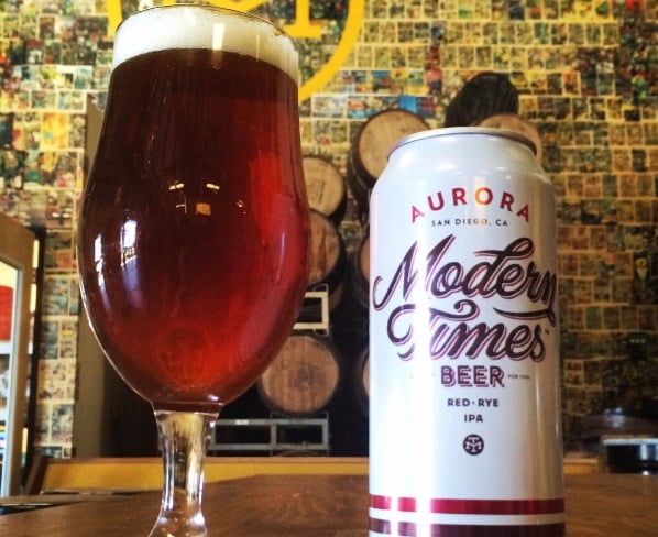 Modern Times Aurora Red IPA
