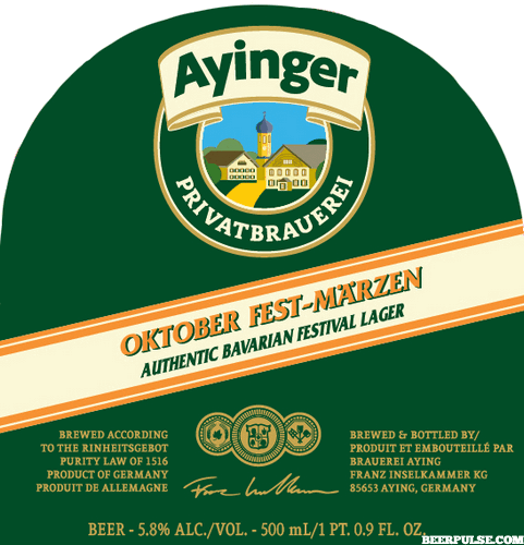 Ayinger Announces Release of 2017 Oktober Fest-Marzen