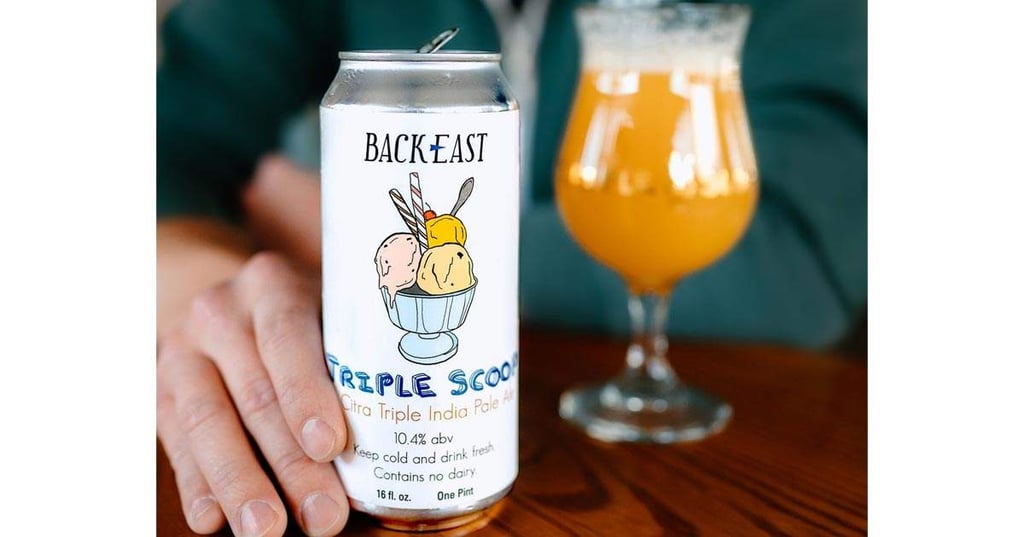 Back East Brewing Co. Releases Highly Anticipated Triple Scoop Triple IPA