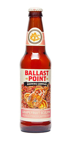 Grapefruit Sculpin by Ballast Point Brewing Co.