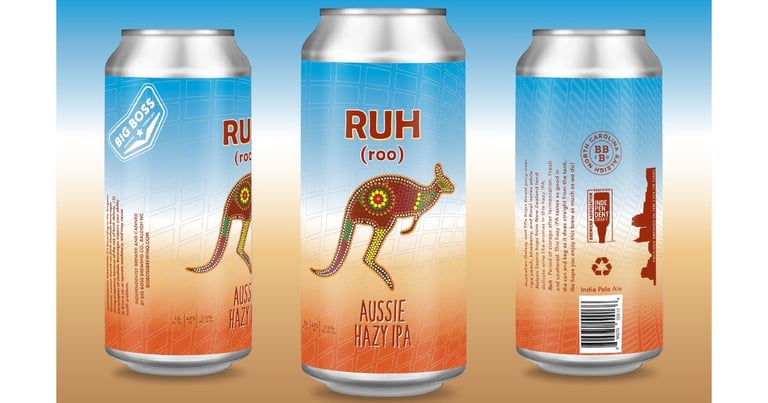 Big Boss Brewing Co. Unveils Ruh Aussie Hazy IPA