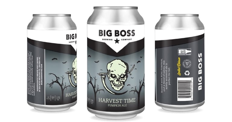 Big Boss Brewing Co. Announces Return of Harvest Time Pumpkin Ale