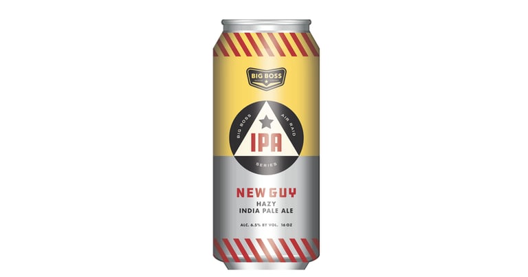 Big Boss Brewing Co. New Guy Hazy IPA Cans Now Available