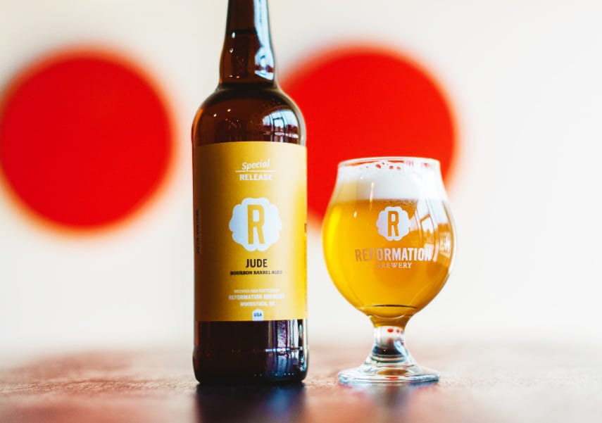 Reformation Brewery Debuts Bourbon Barrel Aged Jude Tripel