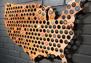 Product Review: Beer Cap Maps