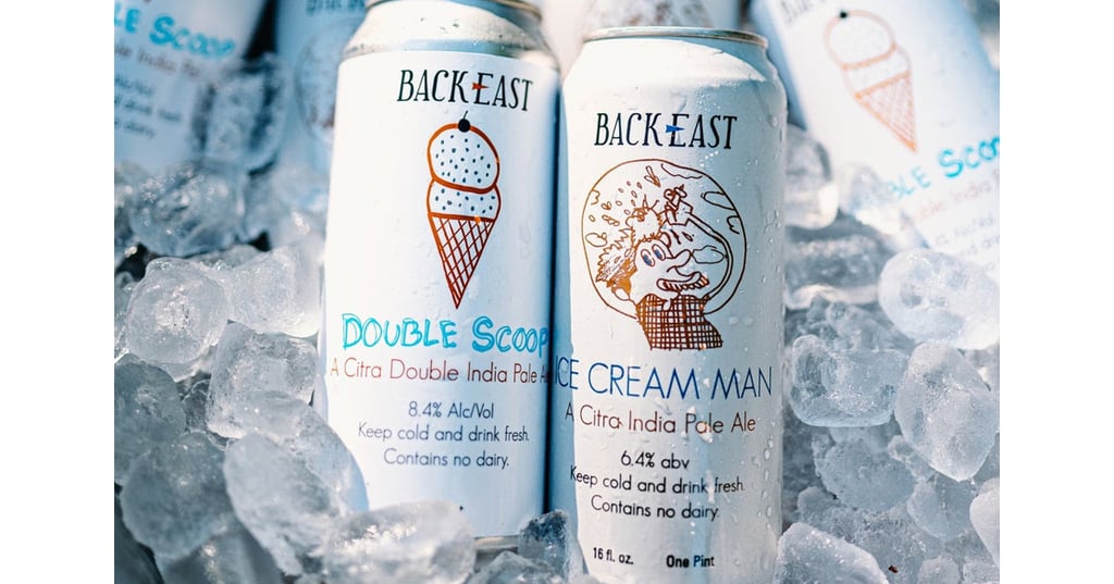 Celebrate National Ice Cream Day with Two of Back East Brewing's Most Popular Beers
