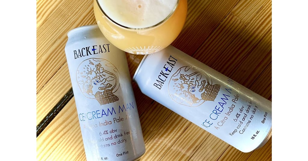 Back East Brewing Co. Releases Ice Cream Man IPA and Heftones Hefeweizen