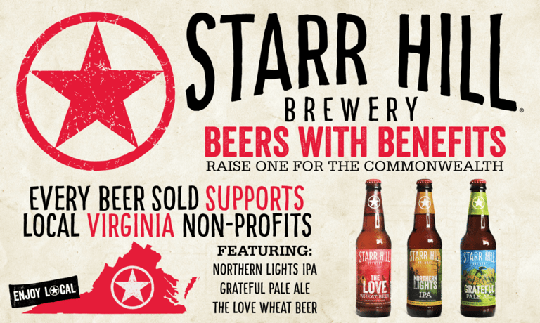 Starr Hill Announces Beers With Benefits Charity Initiative