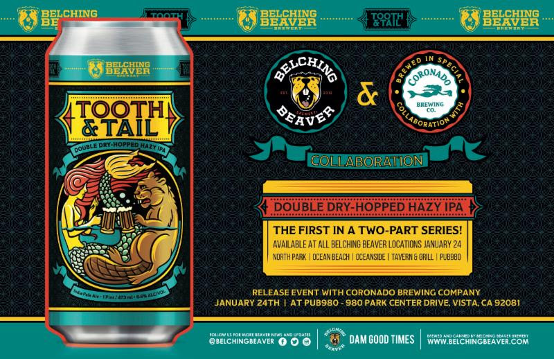 Belching Beaver Releases Three New Beers Including Coronado Collaboration