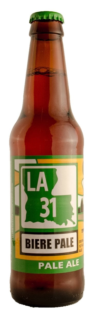 LA 31 Biere Pale is Bayou Teche's top seller. LA 31 Biere Pale is Bayou Teche's top seller.