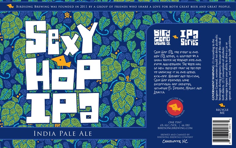Sexy Hop IPA by Birdsong Brewing Co.