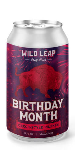Birthday Month: Czech-Style Pilsner Wild Leap Brew Co.