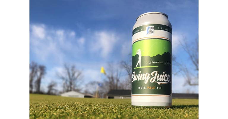 Big Lake Brewing Introduces Swing Juice IPA for Golf Season