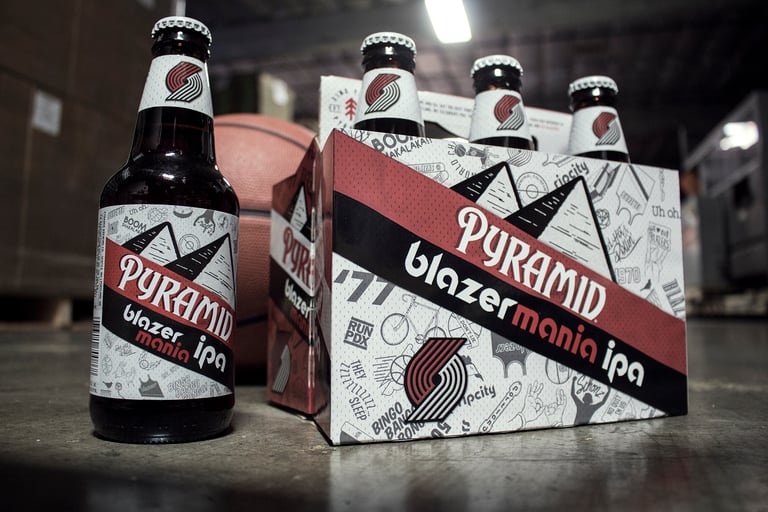 Pyramid Brewing Co. Brews an IPA for the Portland Trailblazers