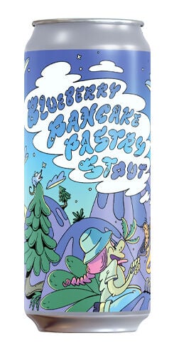 Blueberry Pancake Pastry Stout Gnarly Barley Brewing Co.